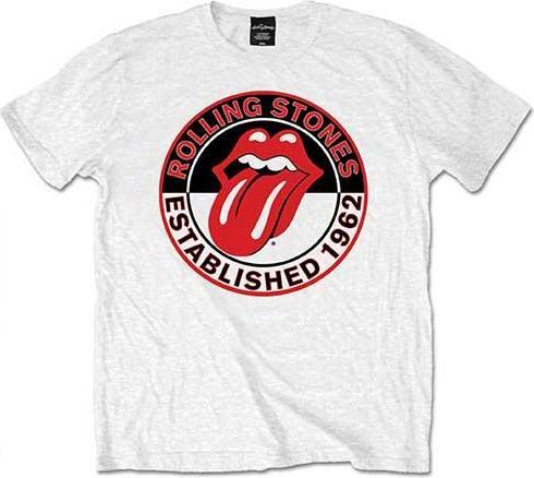 Actual product image The Rolling Stones Unisex Adult Established 1962 T-Shirt (M)