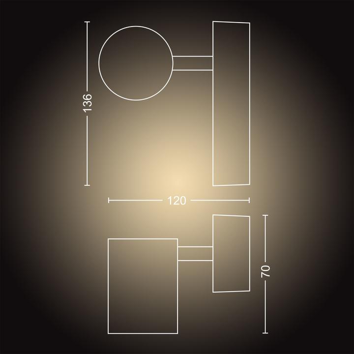 Image du produit Philips Hue Adore Basis BT (350 lm, GU10)