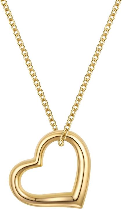 Rafaela Donata Damen Kette Herz Sterling Silber - 35748 (Sterling Silber)