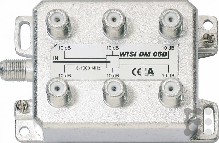 WISI DM 06 B Cable splitter Silber (10 dB, Verteiler und Abzweiger)