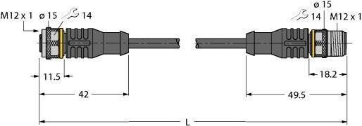 Image du produit Turck Actuateur- (5 m)