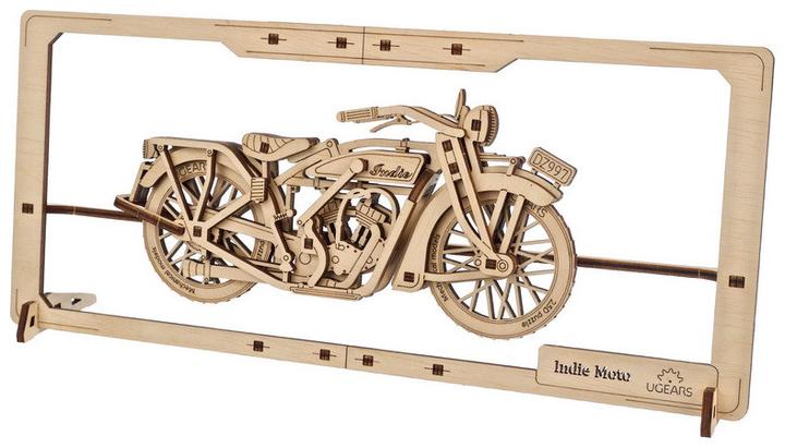 Ugears 70194 Indie Moto 2.5D Puzzle - Indie Moto 2.5D Puzzle