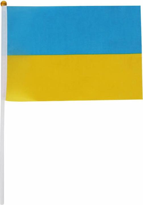 Actual product image Rainbow Ukraine Stabfahne Peace