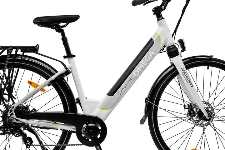Argento Vélo électrique Omega White