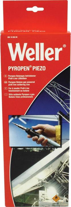 Produktbild Weller Erem Gaslötkolben Heissluft Piezozündung