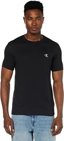 Image du produit Calvin Klein Jeans Jeans T-shirt manches courtes homme Ck Essential Slim Fit, Noir (Ck Black), XL (XL)