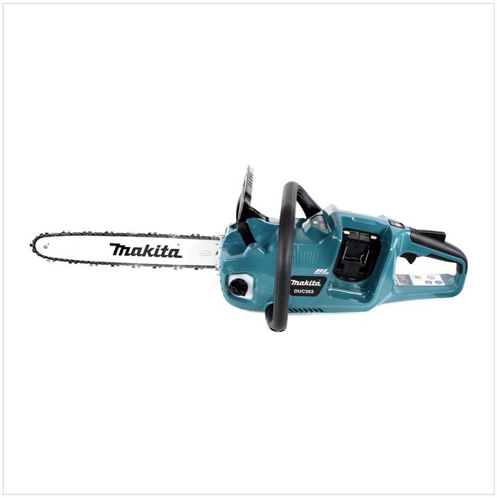 Immagine prodotto Makita DUC 353 PM2 Elettrosega a batteria 36V ( 2x18V ) Brushless / 35 cm + 2x Batterie 4,0 Ah + (Sega a catena a batteria)