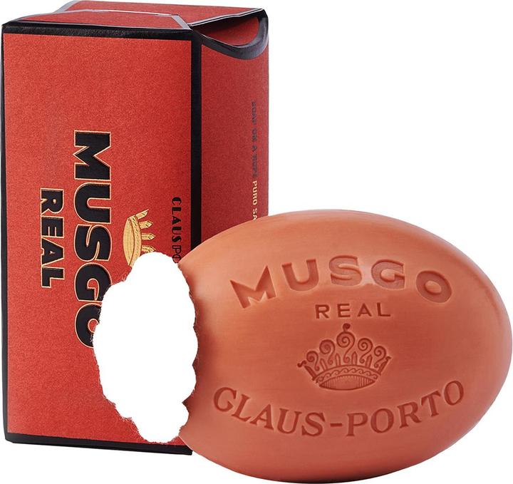 Actual product image Claus porto Musgo Real Soap on a Rope Puro Sangue (Hard soap)