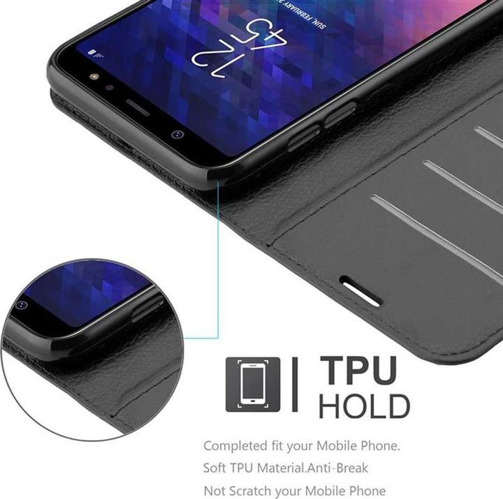 Produktbild Cadorabo Book mit Standfunktion Cover (Samsung Galaxy A6+)
