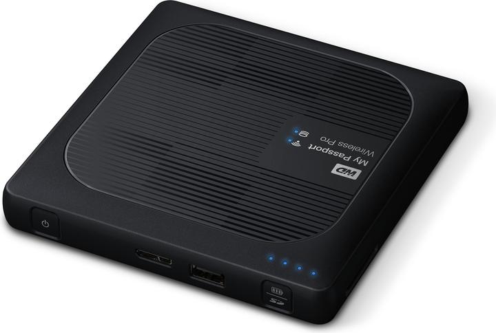 Actual product image WD My Passport Wireless Pro (4 TB)