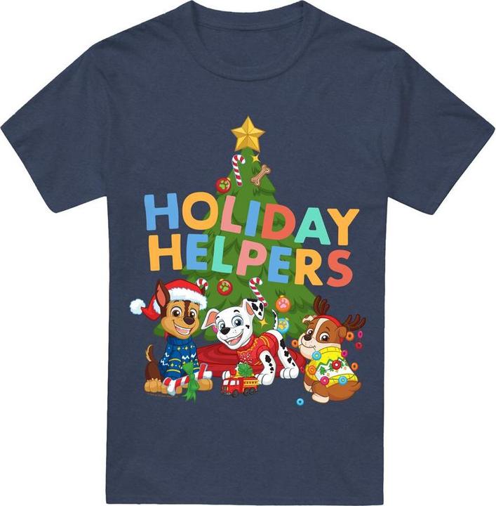 Immagine prodotto Paw Patrol Holiday Helpers Maglietta Natale Adulto Unisex (XXL)