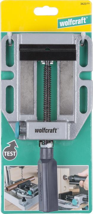 Produktbild wolfcraft wolfcraft 1 Maschinenschraubstock Backenbr. 80mm (80 mm)