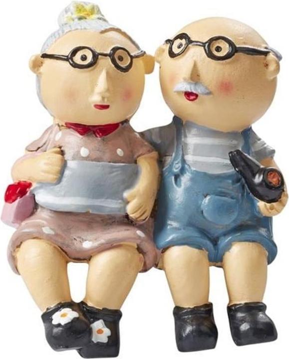 Image du produit Hobby Fun Mini figurine Grand-mère et Grand-père 6 cm