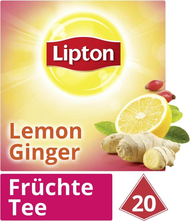 Immagine prodotto Lipton Bustina di tè Limone e zenzero (40 g)
