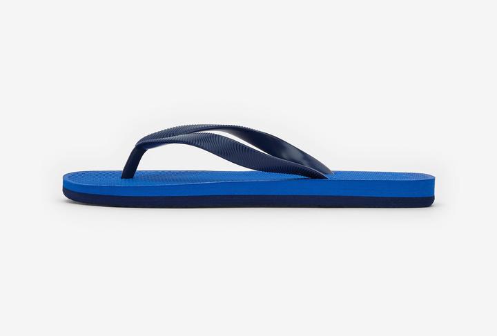 Actual product image Olaian Kids' Flip-flops - 500 Blue (35)