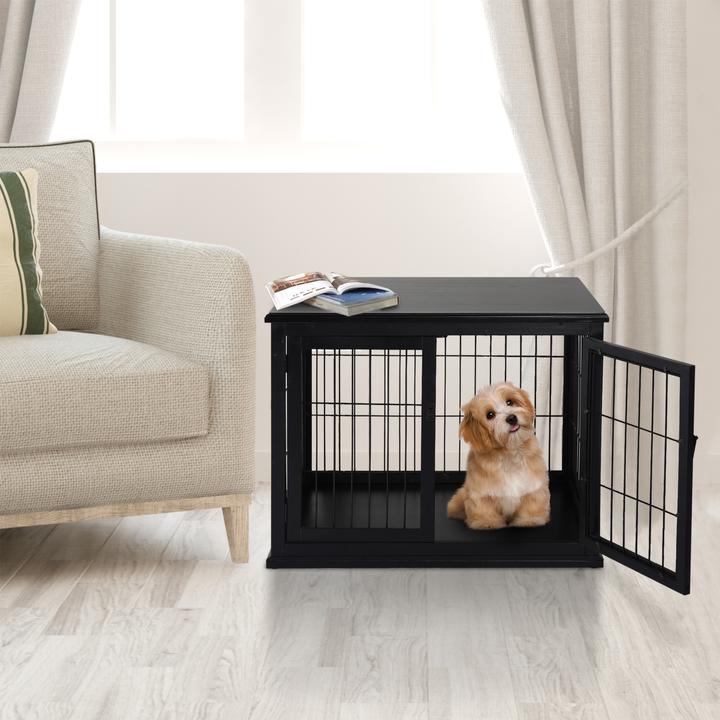 Image du produit PawHut Cage pour chiens (Chien, Verrouillable)