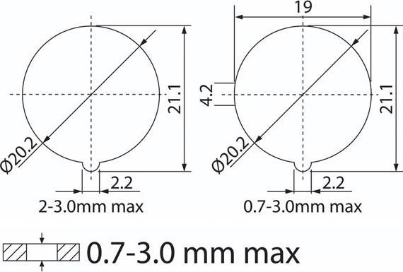 Image du produit Velleman R13244br/Led