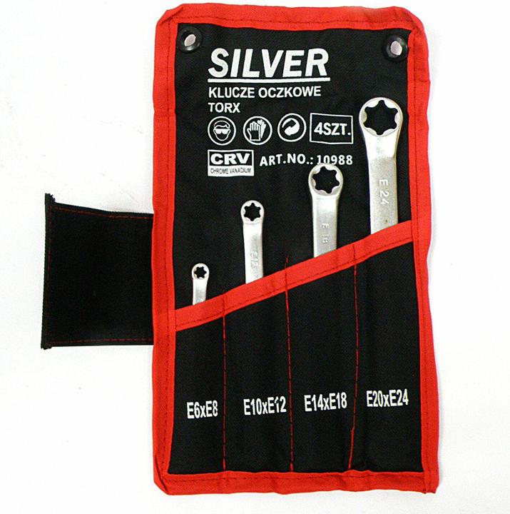 Produktbild Silver Satz Torx-Ringschlüssel 4-teilig (10988)