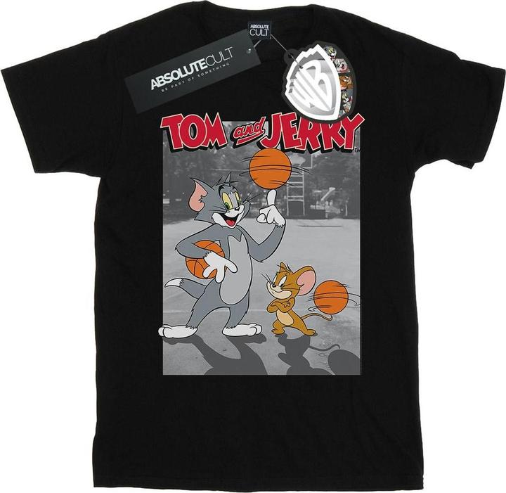 Image du produit Tom & Jerry - T-shirt BASKETBALL BUDDIES - Fille (152, 158)