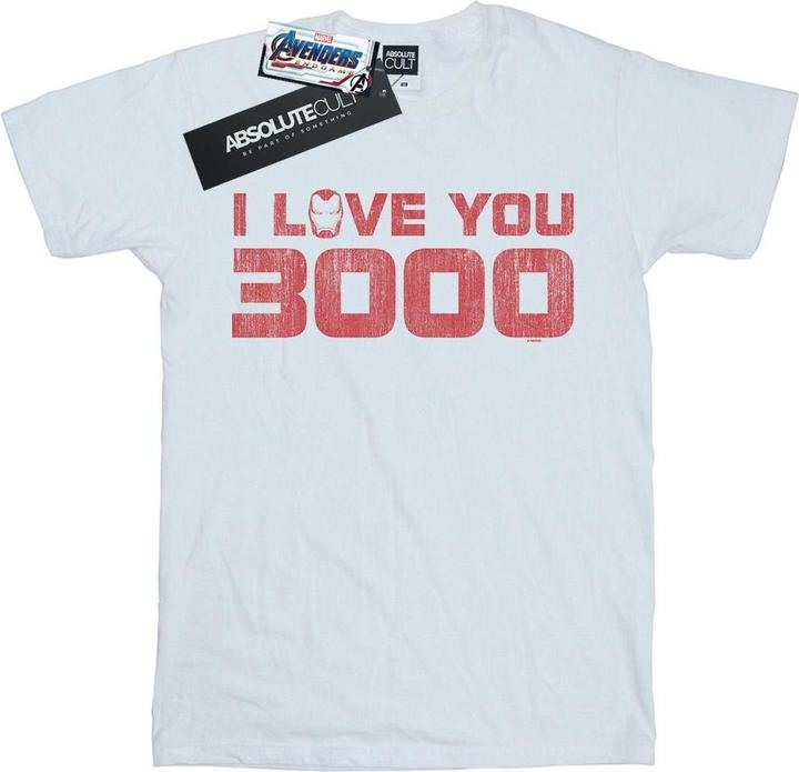Produktbild Avengers Endgame I Love You 3000 Distressed TShirt (5XL)