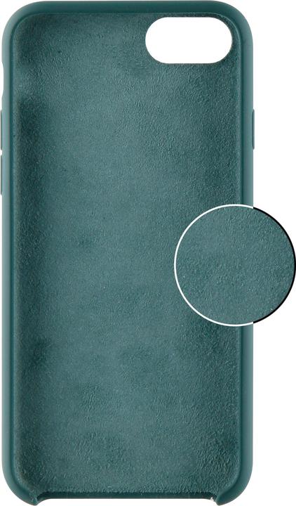 Actual product image Vivanco Silicone protective case for iPhone 8/7/6, midnight green (Apple iPhone 8)