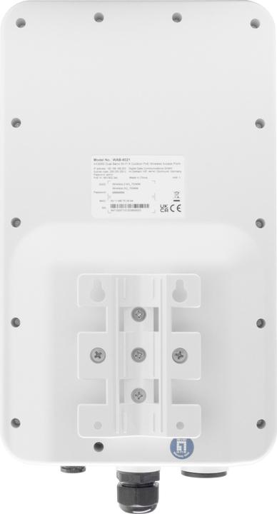 Actual product image LevelOne WLAN Access Point outdoor PoE DualBand AX3000 WiFi6 (2401 Mbit/s)