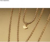 Actual product image Rayher Metal mini bird pendant, gold, 6 pieces (Metal)