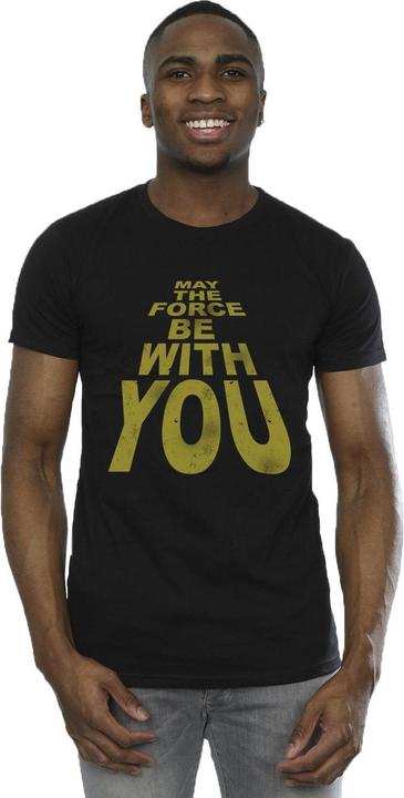Image du produit Star Wars - T-shirt MAY THE FORCE BE WITH YOU - Homme (5XL)