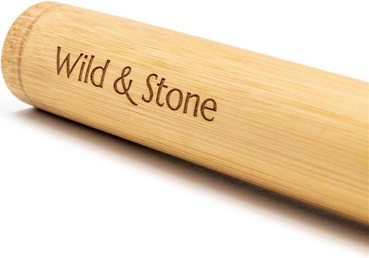 Immagine prodotto Wild & Stone Custodia da viaggio per spazzolino da denti in bambù, adulto