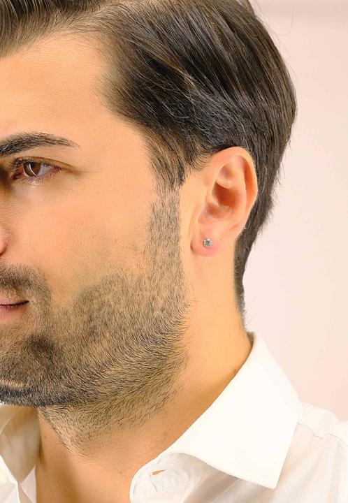 Image du produit Muau Boucles d'oreilles (Or blanc 750)