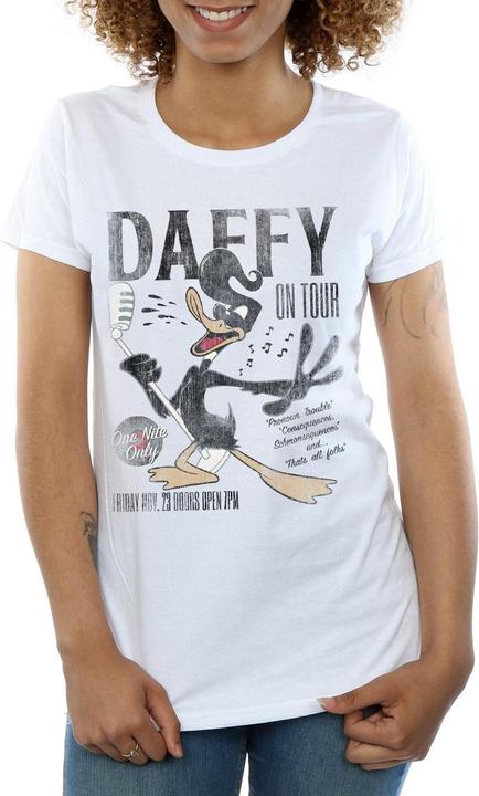 Immagine prodotto Looney Tunes Daffy Duck Concert Maglietta Donna (XL)