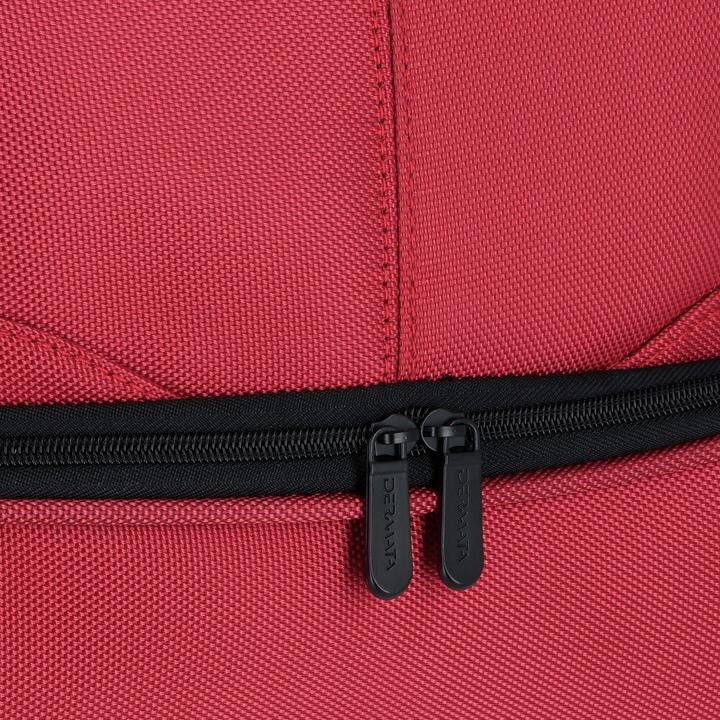 Immagine prodotto Dermata Trolley per laptop business in nylon 3456NY Rood (37 l, Bagaglio a mano (fino a 50 litri))