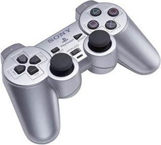 Produktbild Sony PS2 DualShock Controller, silber (PS2)