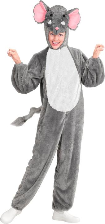 Actual product image Widmann Costume elephant plush gray (M)