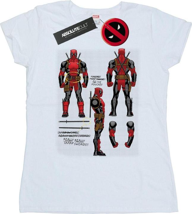 Produktbild Deadpool Action Figure Plans TShirt (XL)