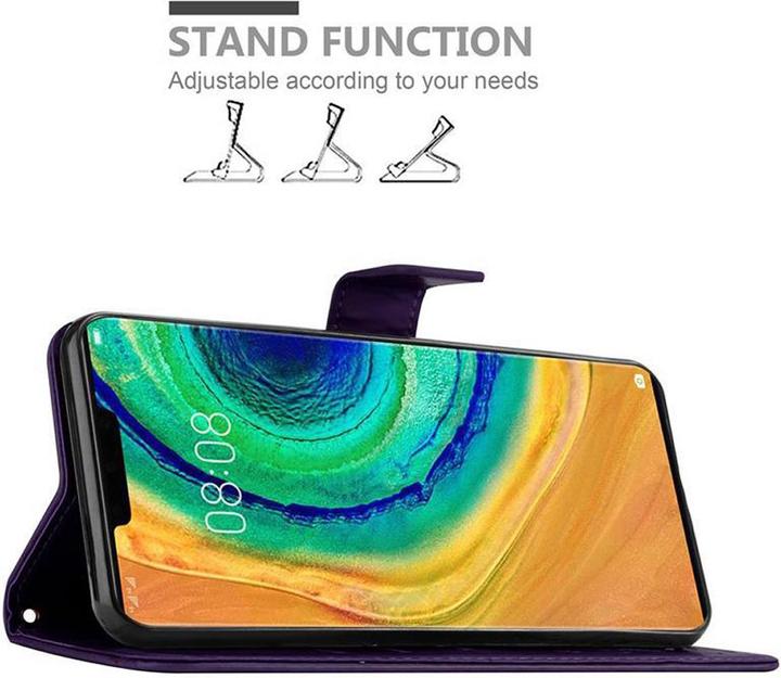 Actual product image Cadorabo Flower Book Cover (Mate 30 Pro)