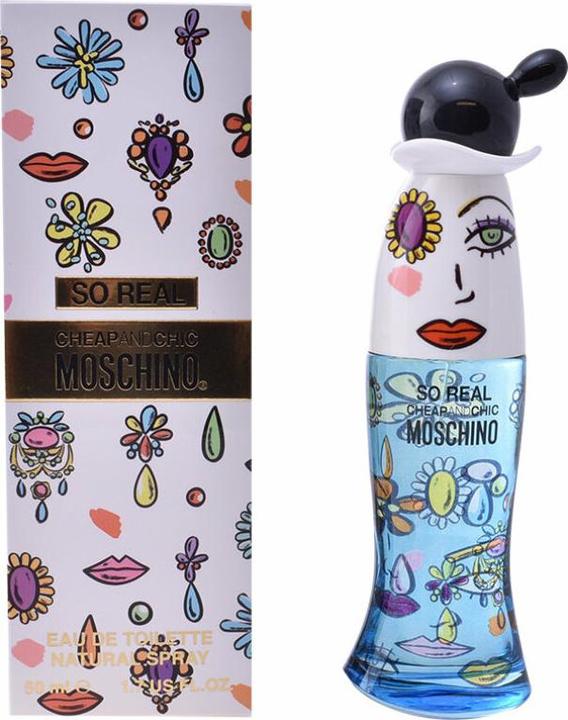 Actual product image Moschino Cheap & Chic So Real Eau De Toilette Spray (Eau de toilette, 50 ml)