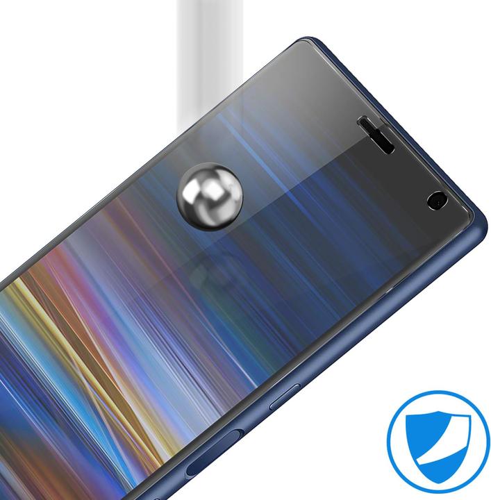 Actual product image Avizar Crystal clear film, glass screen protector (1 Piece, Sony Xperia 10 Plus)