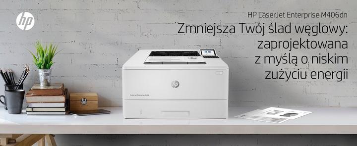 Produktbild HP LaserJet Enterprise M406dn (Laser, Schwarz-Weiss)