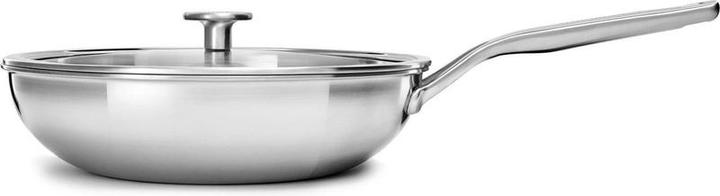 Image du produit KitchenAid 3PLY Cvd Wok 28cm / 3.57L Uncoated (Wok, Acier inoxydable)