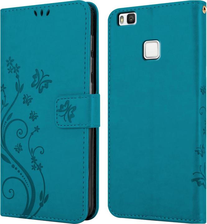 Produktbild Cadorabo Flower Book Cover (Huawei P9 Lite)