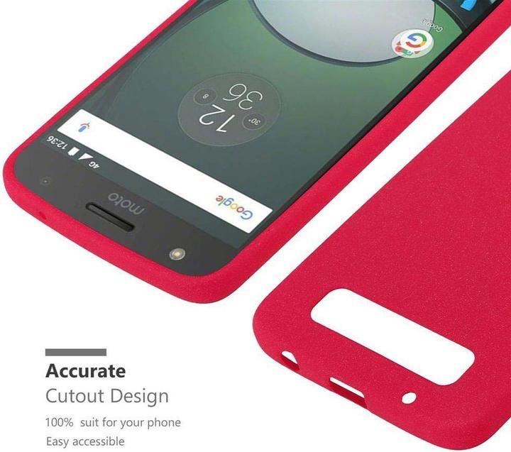 Actual product image Cadorabo TPU Frosted Cover (Motorola Moto Z Play)