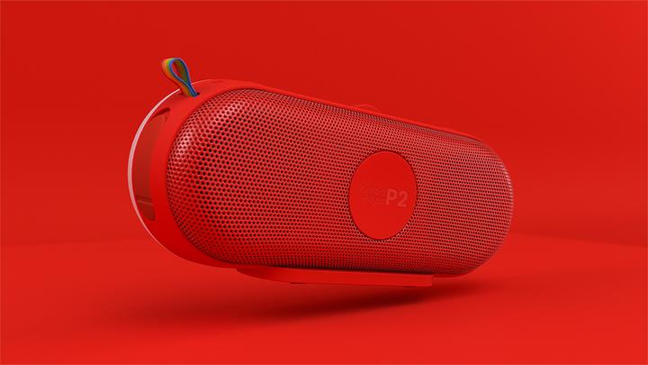 Actual product image Polaroid P2 Music Player (15 h, Rechargeable battery operated)