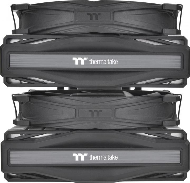 Actual product image Thermaltake TT TOUGHAIR 710 Air Cooler Dual Tower CL-P110-CA14GM-A (165 mm)