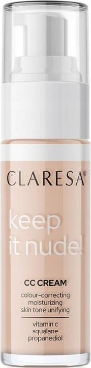 Produktbild Claresa Keep In Nude Cc Cream 102 Warm Medium 33G (102 Warm Medium)