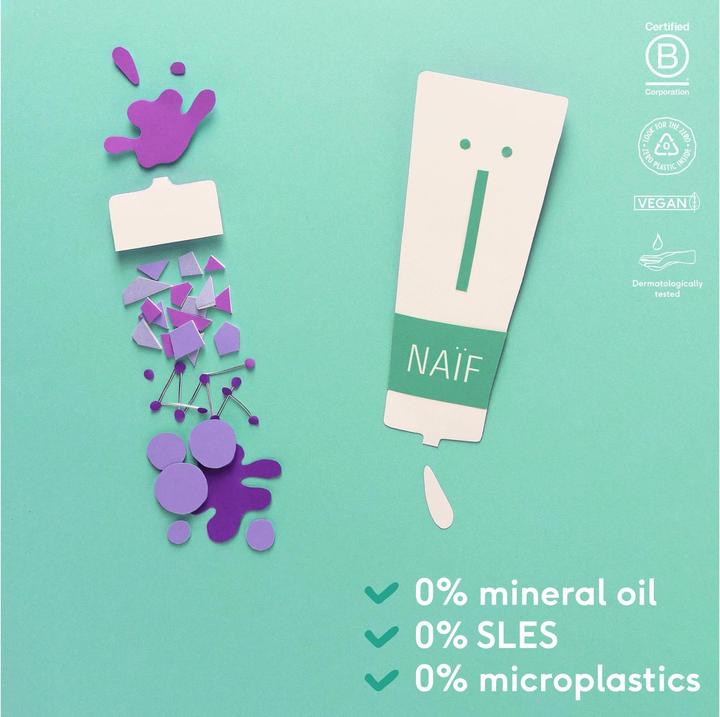 Actual product image Naïf Bath Oil