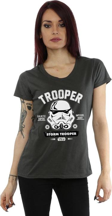 Immagine prodotto Star Wars Stormtrooper Collegiate Maglietta Donna (XXL)