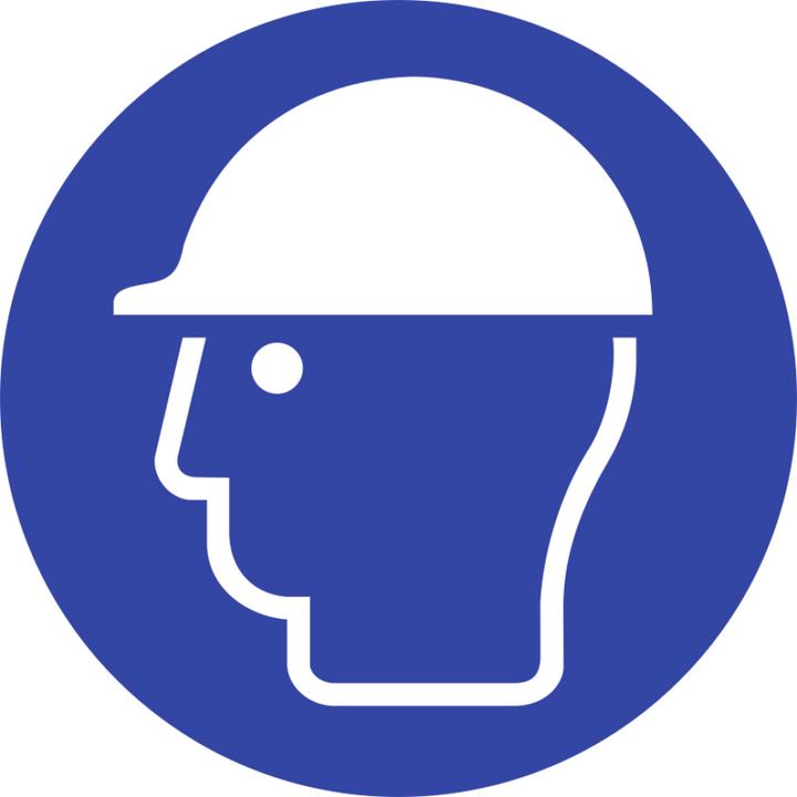 Image du produit Moravia Signal d'obligation Utiliser un casque de protection Aluminium, Ø 200 mm