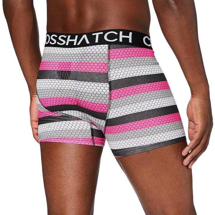 Image du produit Crosshatch - Boxers CRYSTALINE - Homme (L, Lot de 3)
