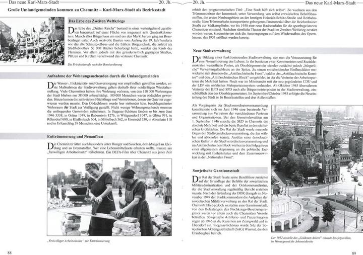 Produktbild Geschichte der Stadt Chemnitz (Deutsch, Stephan Weingart, Gabriele Viertel, 2022)